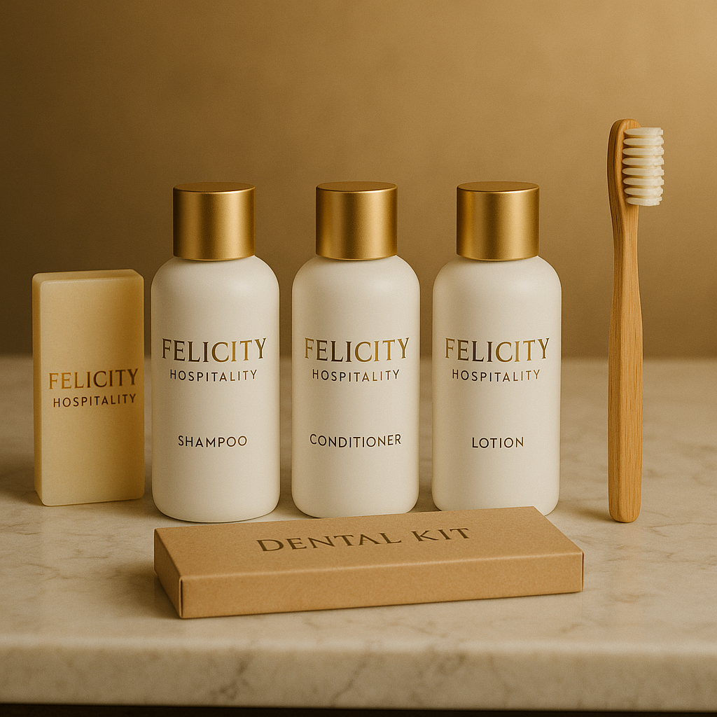 %Hotel Bathroom Amenities%