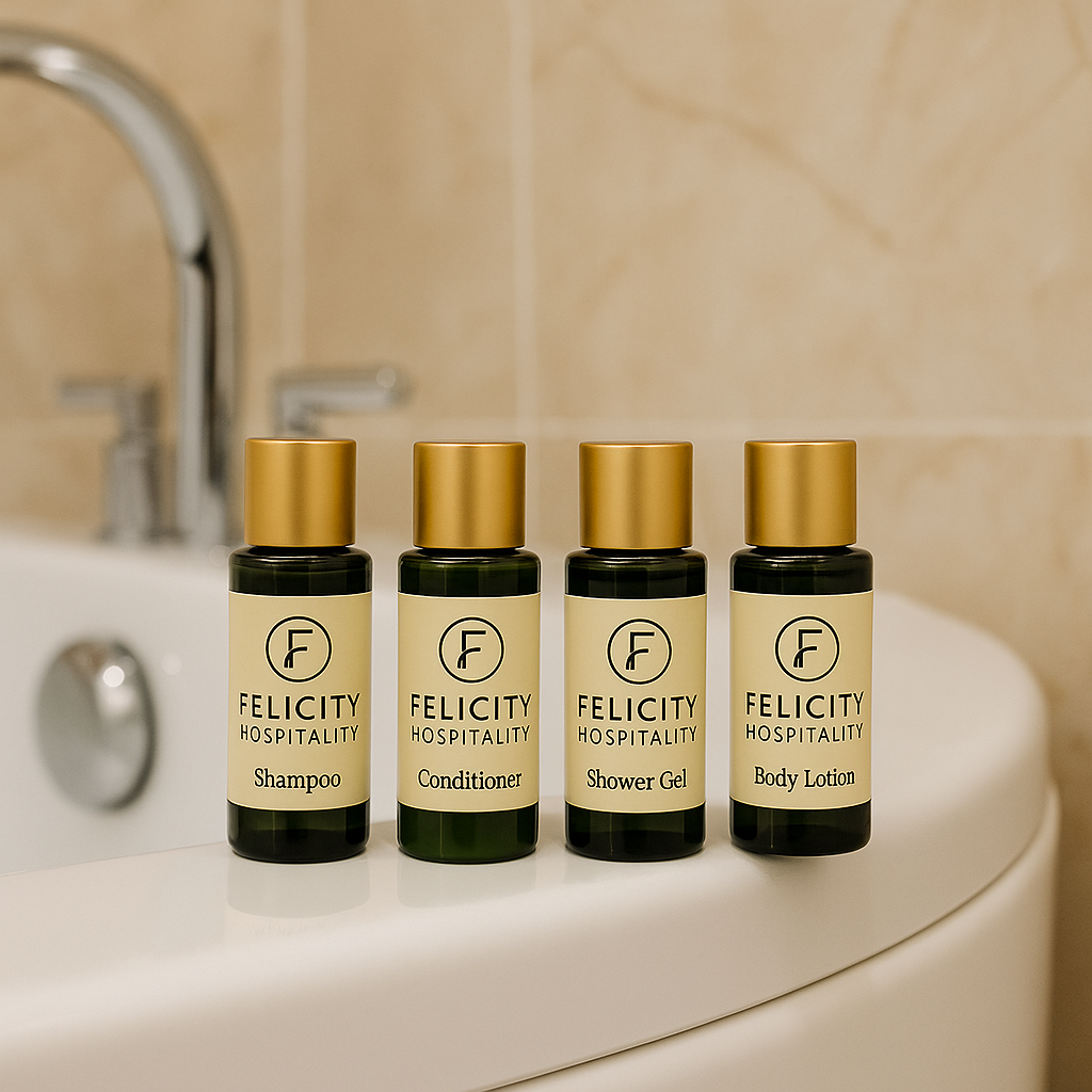 %Hotel Bathroom Amenities%